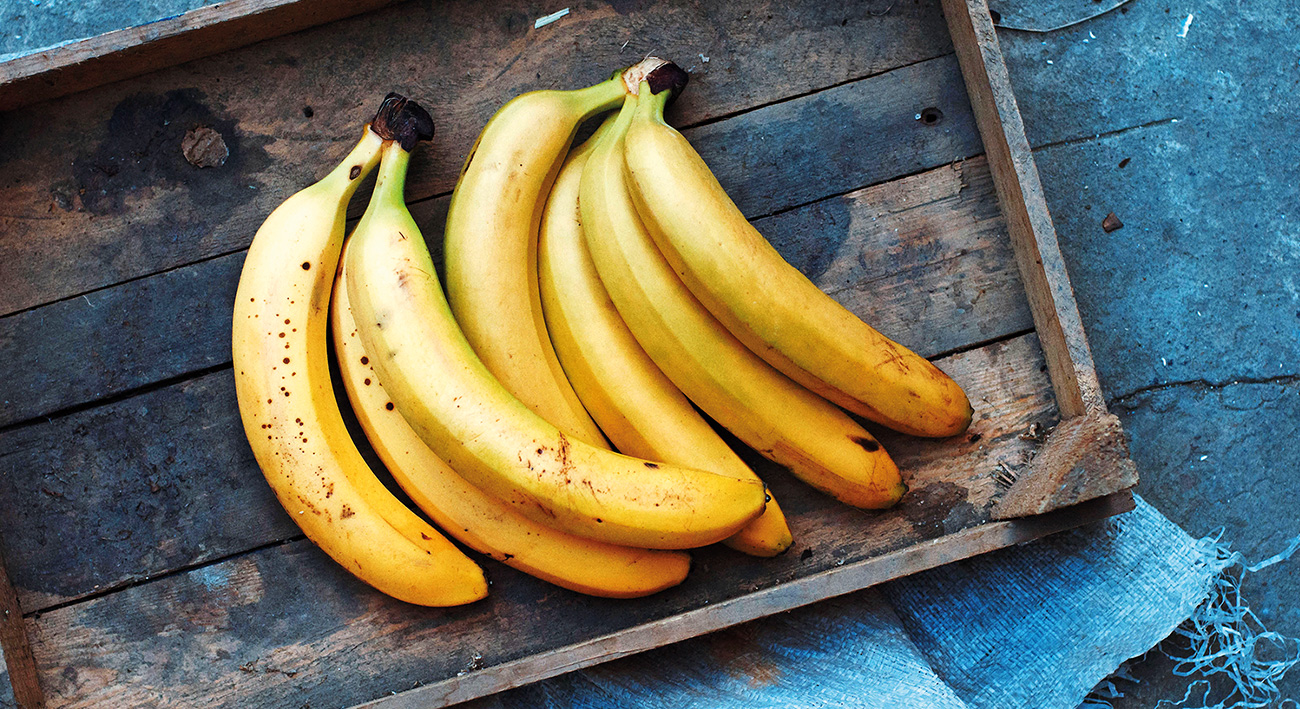 Die Banane und der braune Fleck